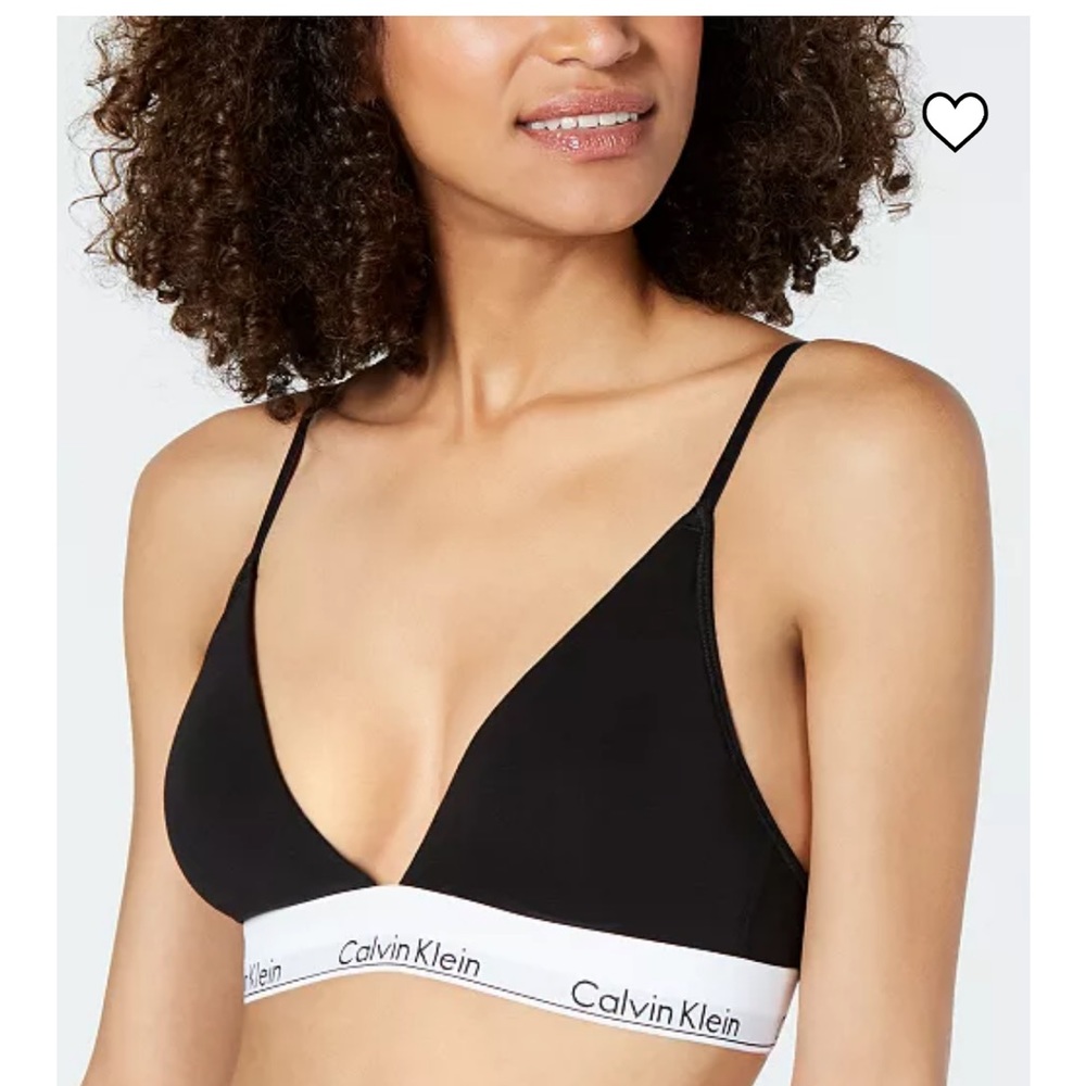 Calvin Klein triangle bra